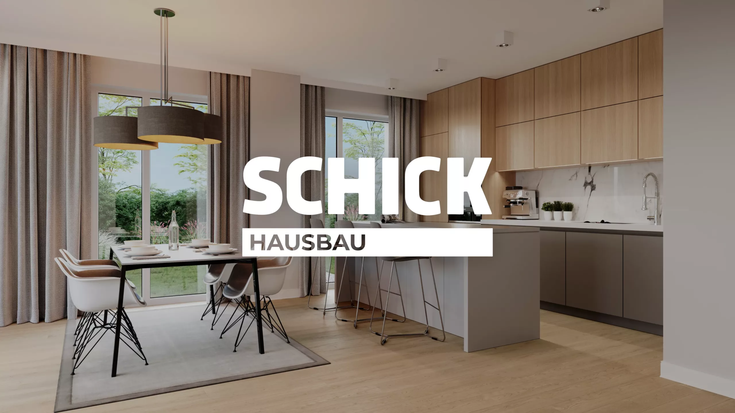 SCHICK Hausbau - Innenvisualisierung Küche/Essen
